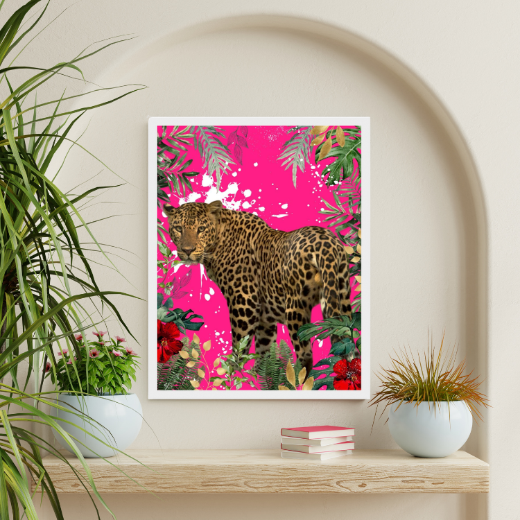 Jaguar - Premium Framed Poster