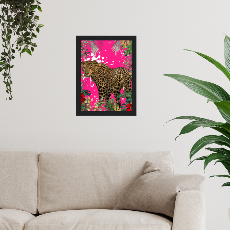 Jaguar - Premium Framed Poster