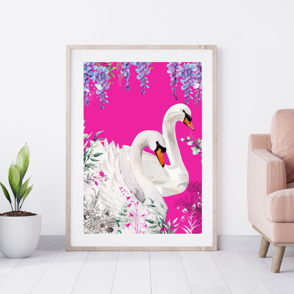 Swan No.01 - Fine Art Poster