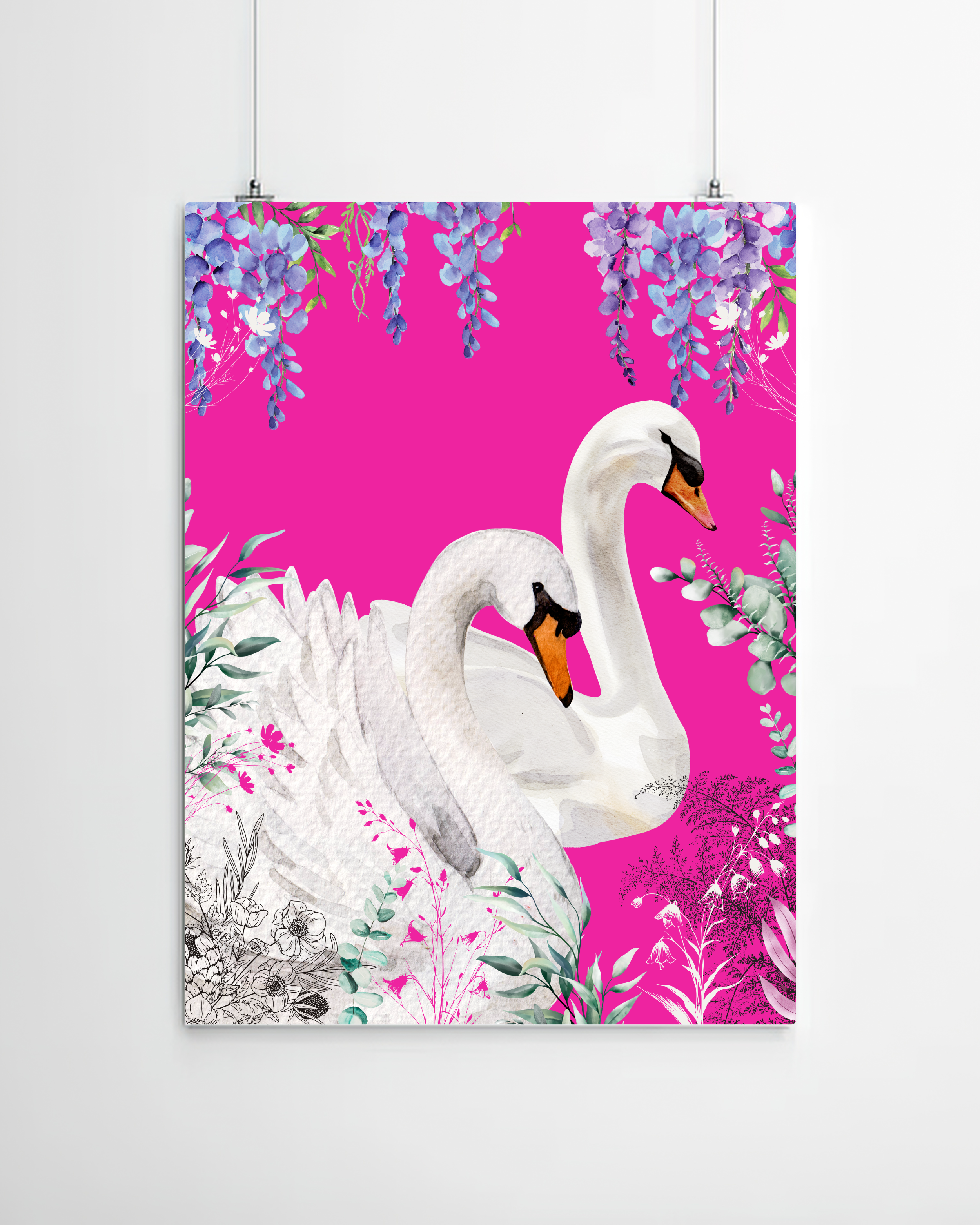 Swan No.01 - Fine Art Poster