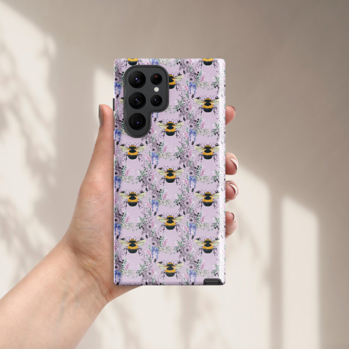 Bumblebee - Pink Floral Tough case for Samsung®